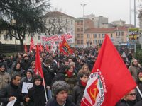 Monza - Corteo per il diritto ad abitare