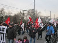 Monza - Corteo per il diritto ad abitare