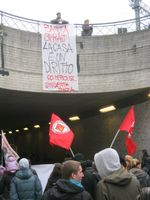 Monza - Corteo per il diritto ad abitare