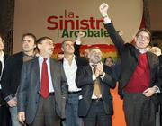 I leaders di SD,Verdi, PRC, PdCI