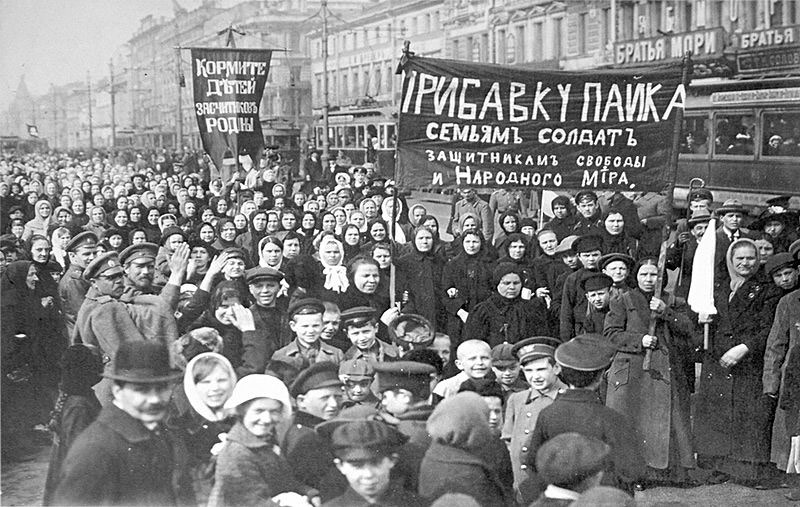 Marcia delle donne a Pietrogrado