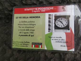 Staffetta Villasanta - Bologna
