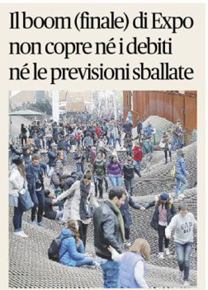 Expo: il buio oltre le code