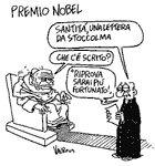 Premio Nobel mancato al Papa