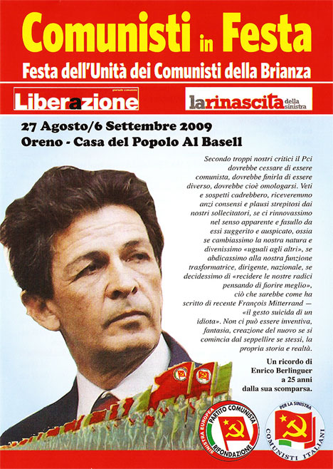 Festa dei comunisti della Brianza
