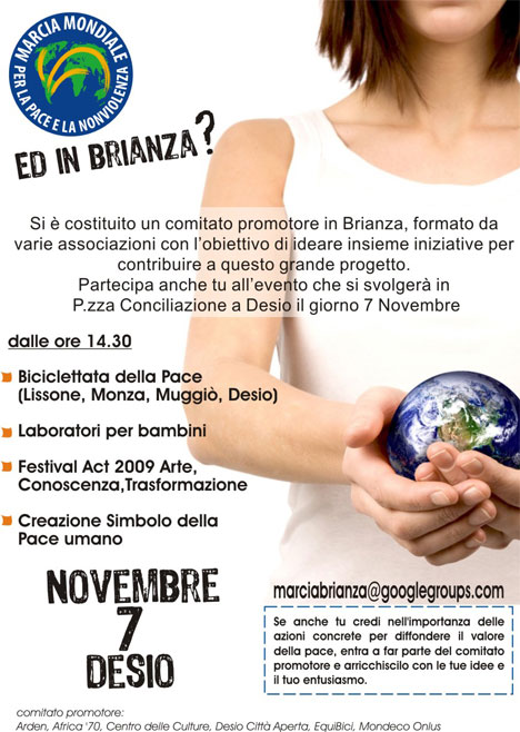 Marcia mondiale per la pace e la non violenza