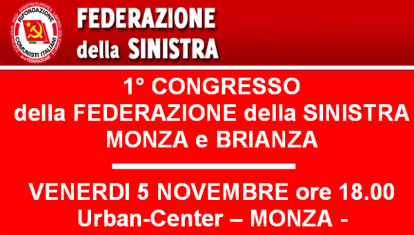 Primo Congresso FdS Brianza Primo Congresso FdS Brianza