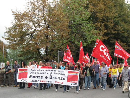 Sciopero generale CGIL - Monza 6/09/2011