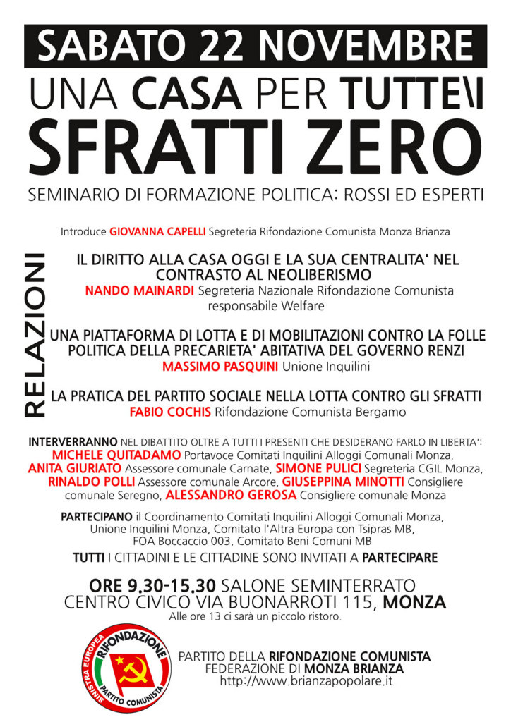 Sfratti zero - Monza
