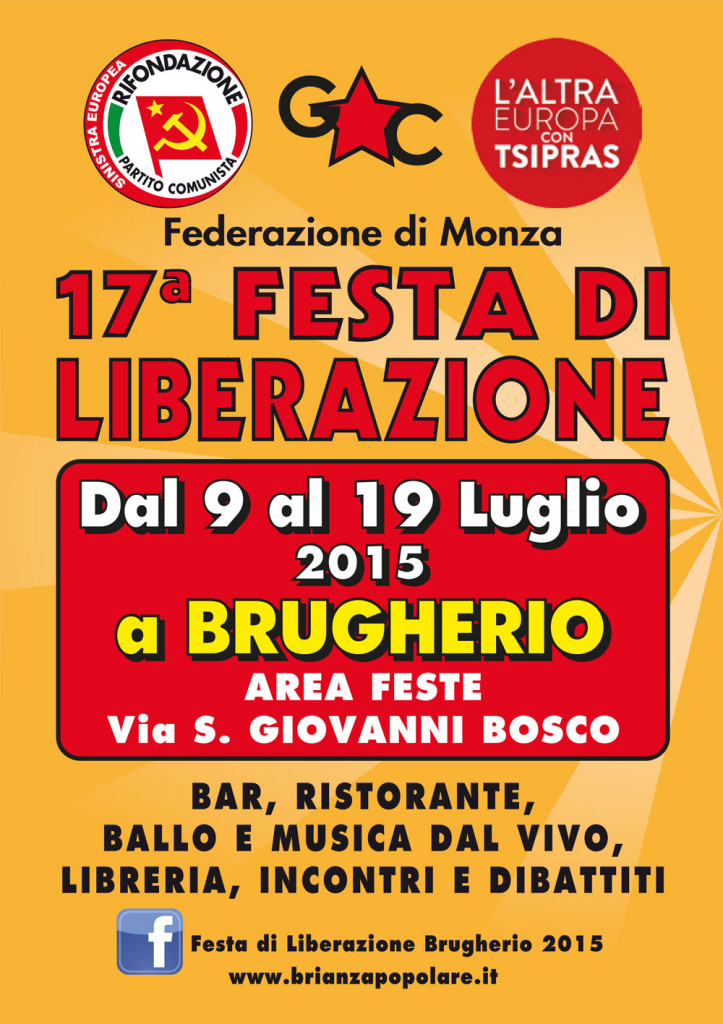 Festa di Liberazione a Brugherio